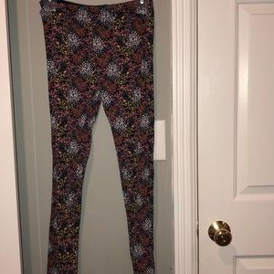 Old Navy kids- girls floral leggings